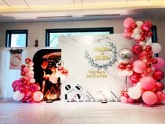 TRANG TRÍ TIỆC CƯỚI VỚI CHỦ ĐỀ LÃNG MẠN