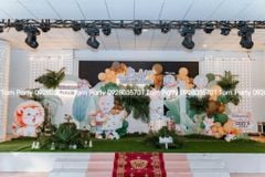 TRANG TRÍ SINH NHẬT BÉ CODY – CHỦ ĐỀ RỪNG XANH HOANG DÃ 🌿🦁🎉