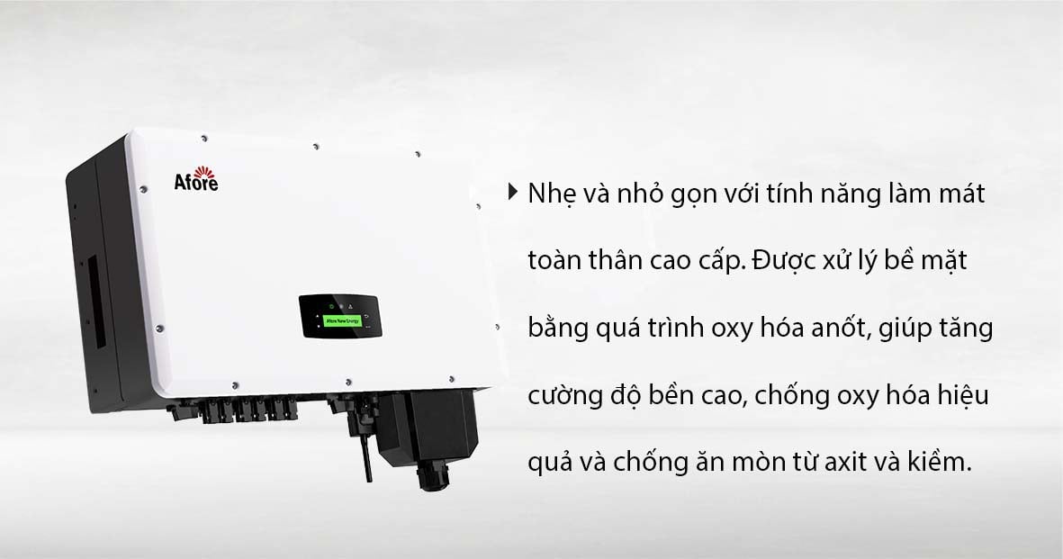 Biến tần hòa lưới ba pha công suất 30-40 kW