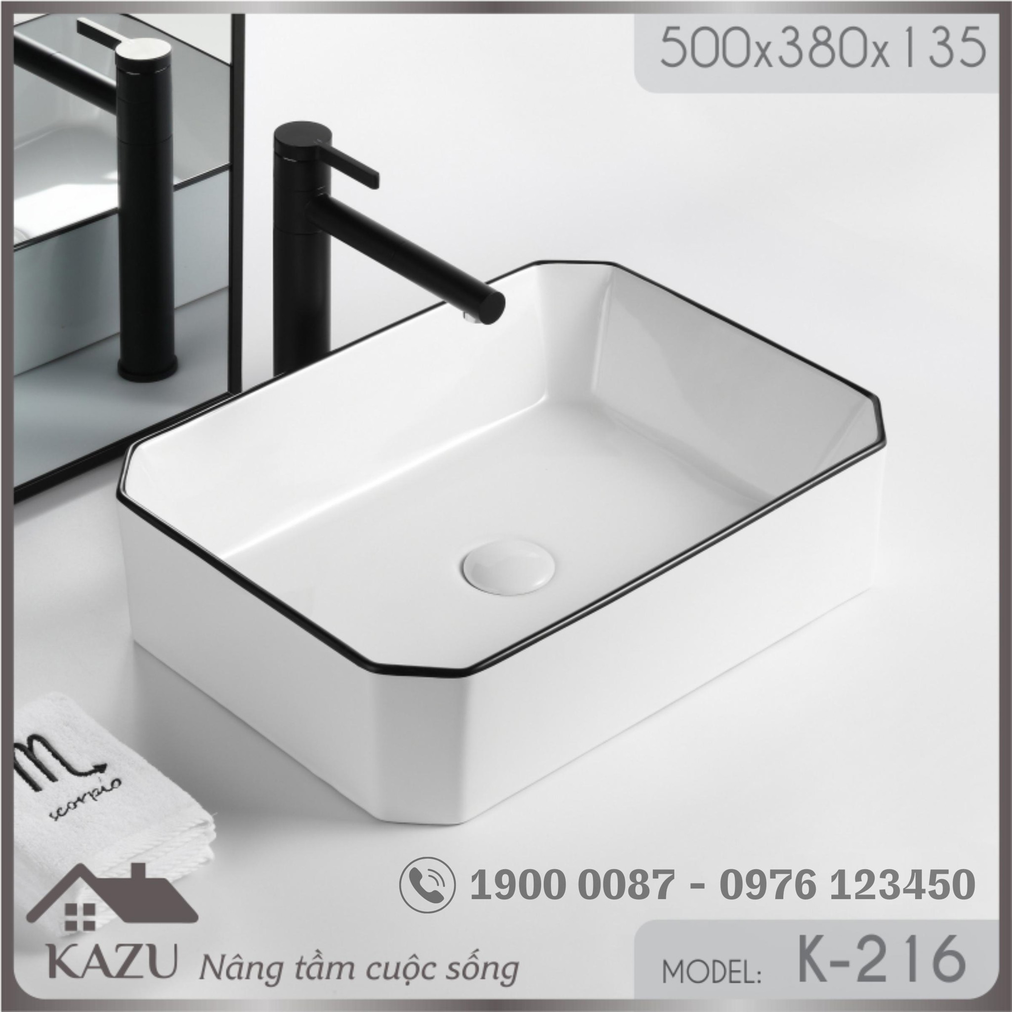 LAVABO KAZU K-216