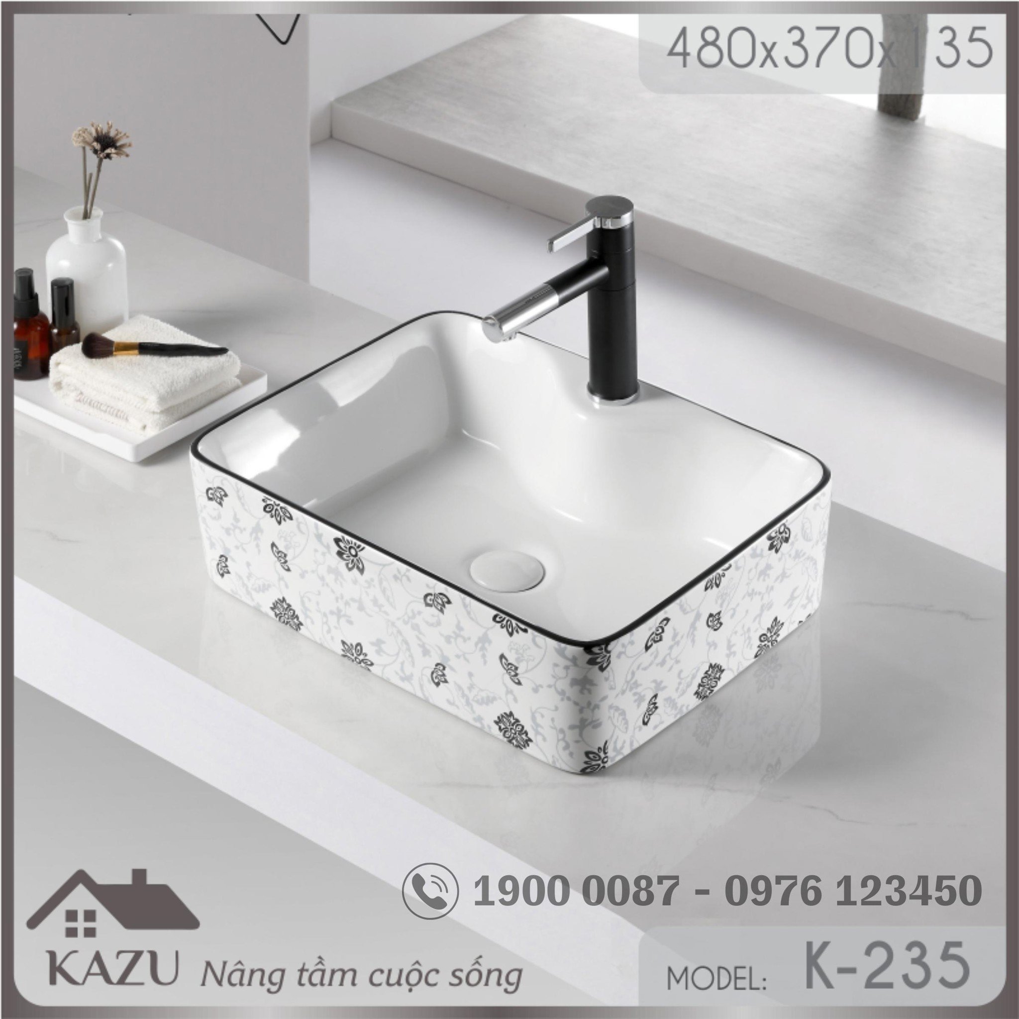 LAVABO KAZU K-235