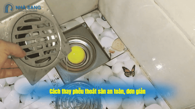 Cách thay phễu thoát sàn INAX an toàn, nhanh chóng tại nhà