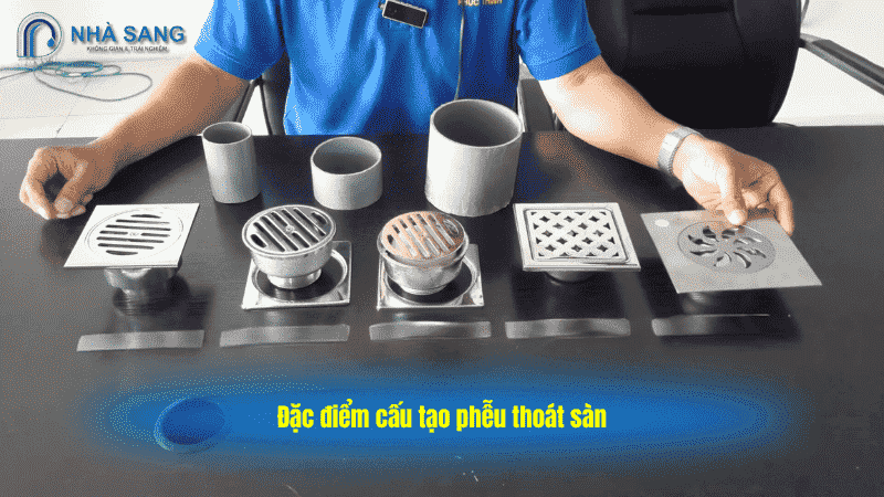 Đặc điểm cấu tạo phễu thoát sàn INAX bạn cần biết