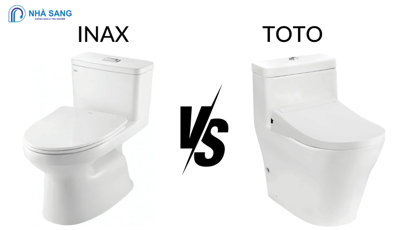 So sánh bồn cầu INAX và TOTO, nên chọn thương hiệu nào?