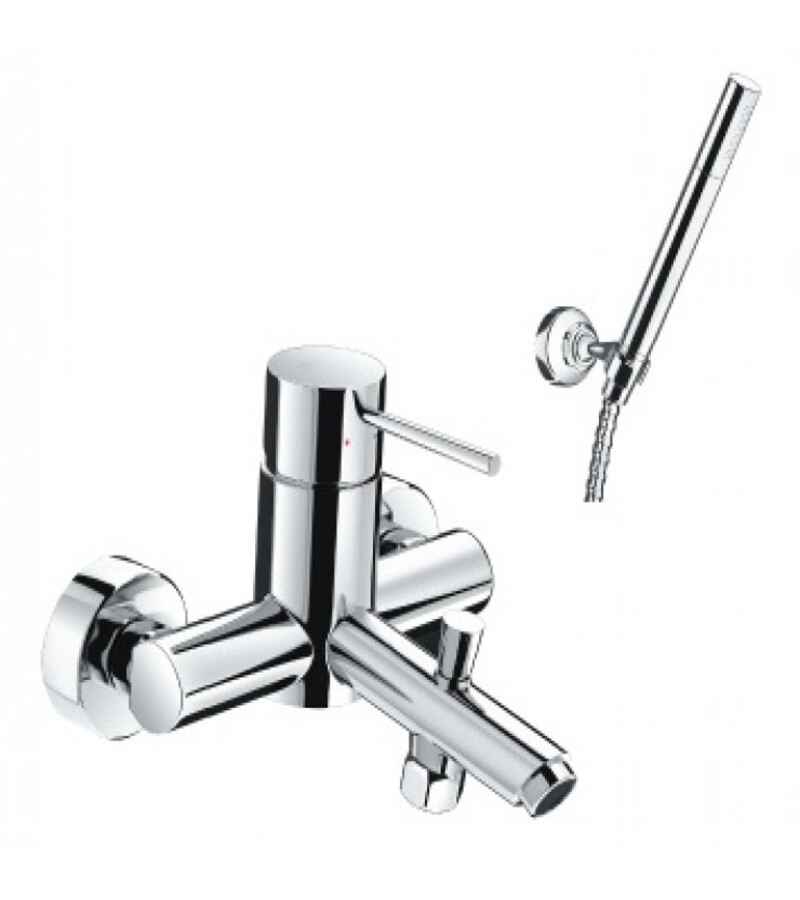 Vòi Sen Tắm Nóng Lạnh INAX BFV-8000S có thiết kế trang nhã, tối giản