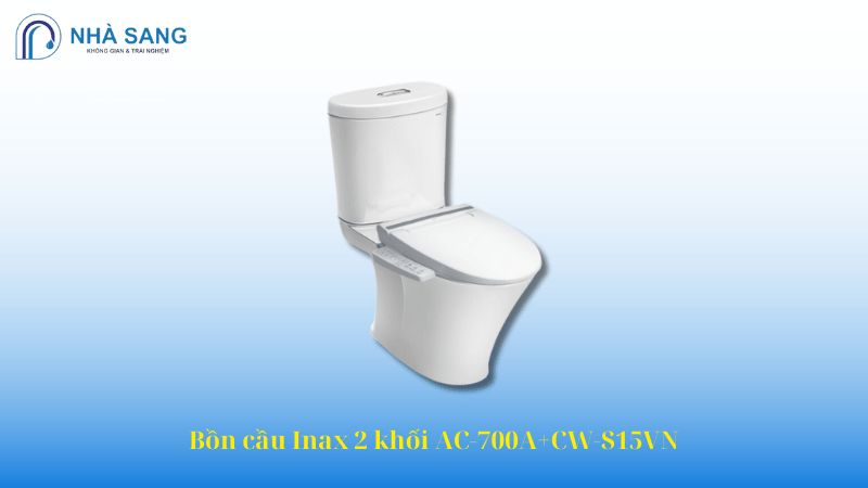 Bồn cầu Inax 2 khối AC-700A+CW-S15VN