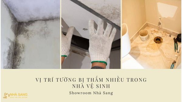 cac vi tri tuong bi tham nhieu trong nha ve sinh