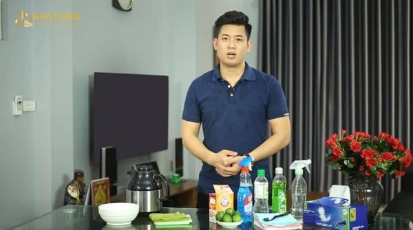 chuan bi dung cu ve sinh kinh nha tam