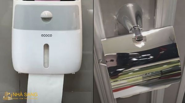 hop giay ve sinh va lo giay ve sinh