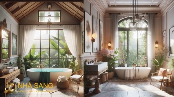 mau phong tam phong cach indochine voi khung cua so thoang mat