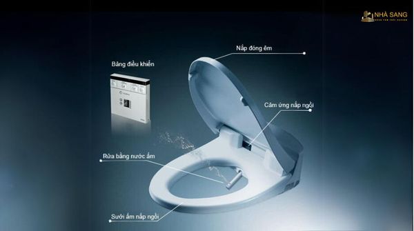 nap bon cau thong minh trong thiet ke phong tam hitech