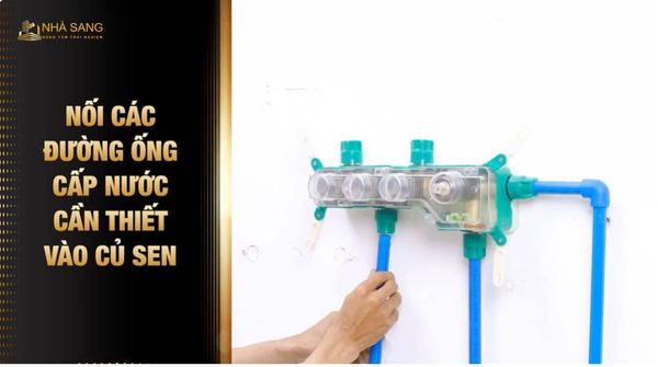 rap noi ong nuoc vao cum sen