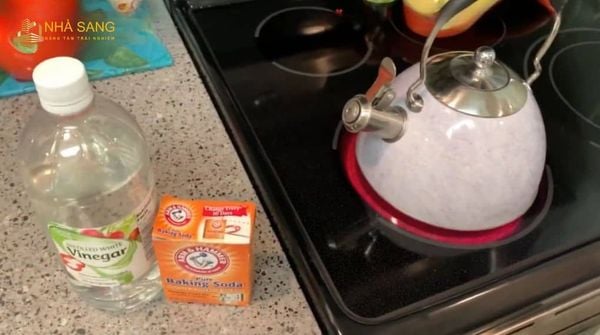su dung baking soda va giam