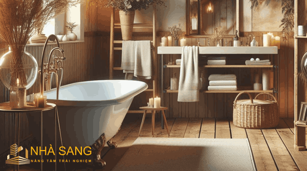 Vòi sen phòng tắm cổ điển, sang trọng