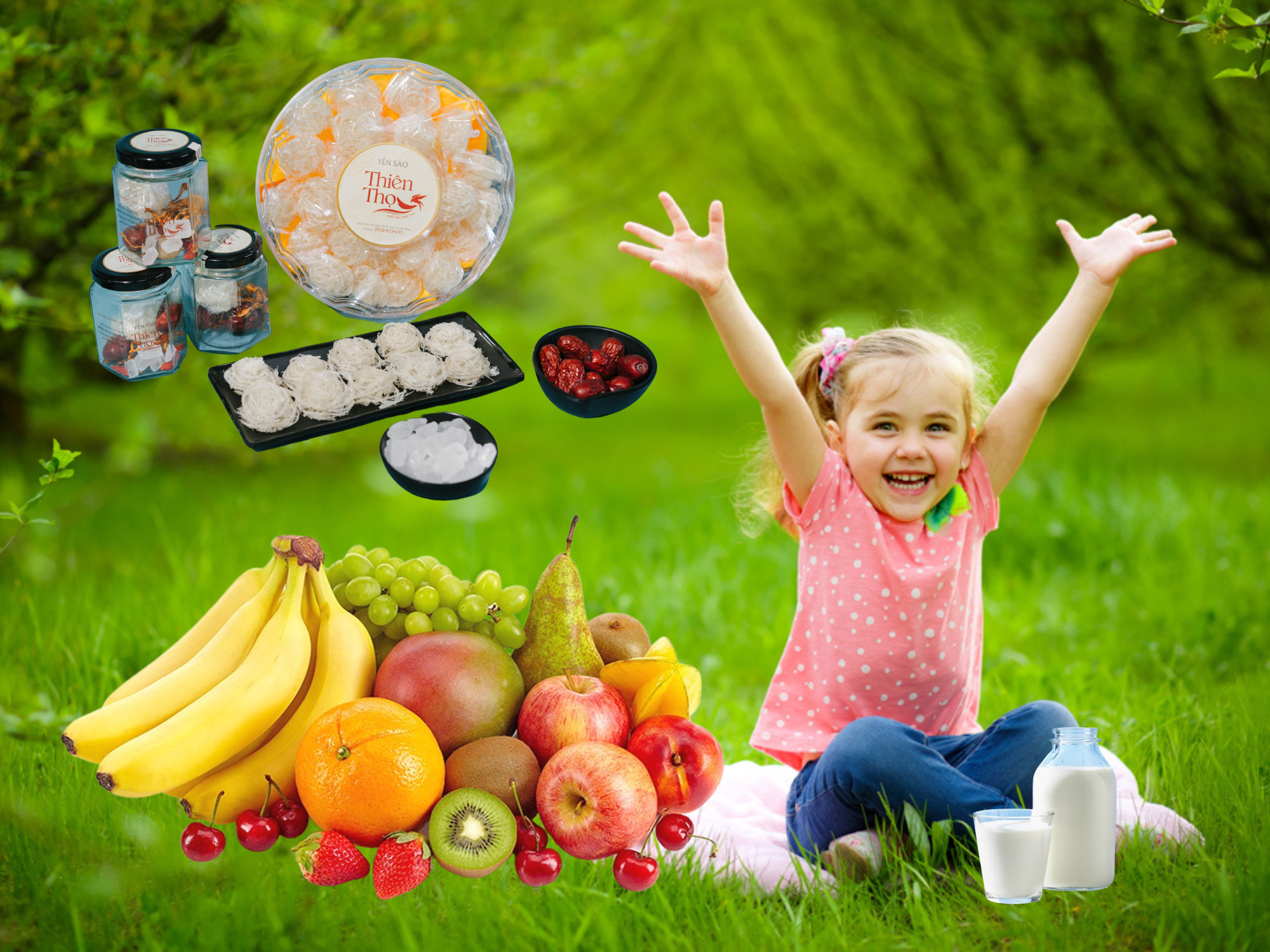 Cân bằng dinh dưỡng để đảm bảo sự phát triển toàn diện cho các bé