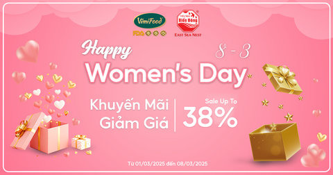 Dành tặng một món quà ý nghĩa cho phái đẹp nhân ngày Quốc tế Phụ nữ!