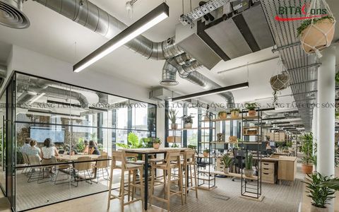 MỘT SỐ MẪU THIẾT KẾ VĂN PHÒNG CÔNG TY NHỎ SIÊU ĐẸP NĂM 2023