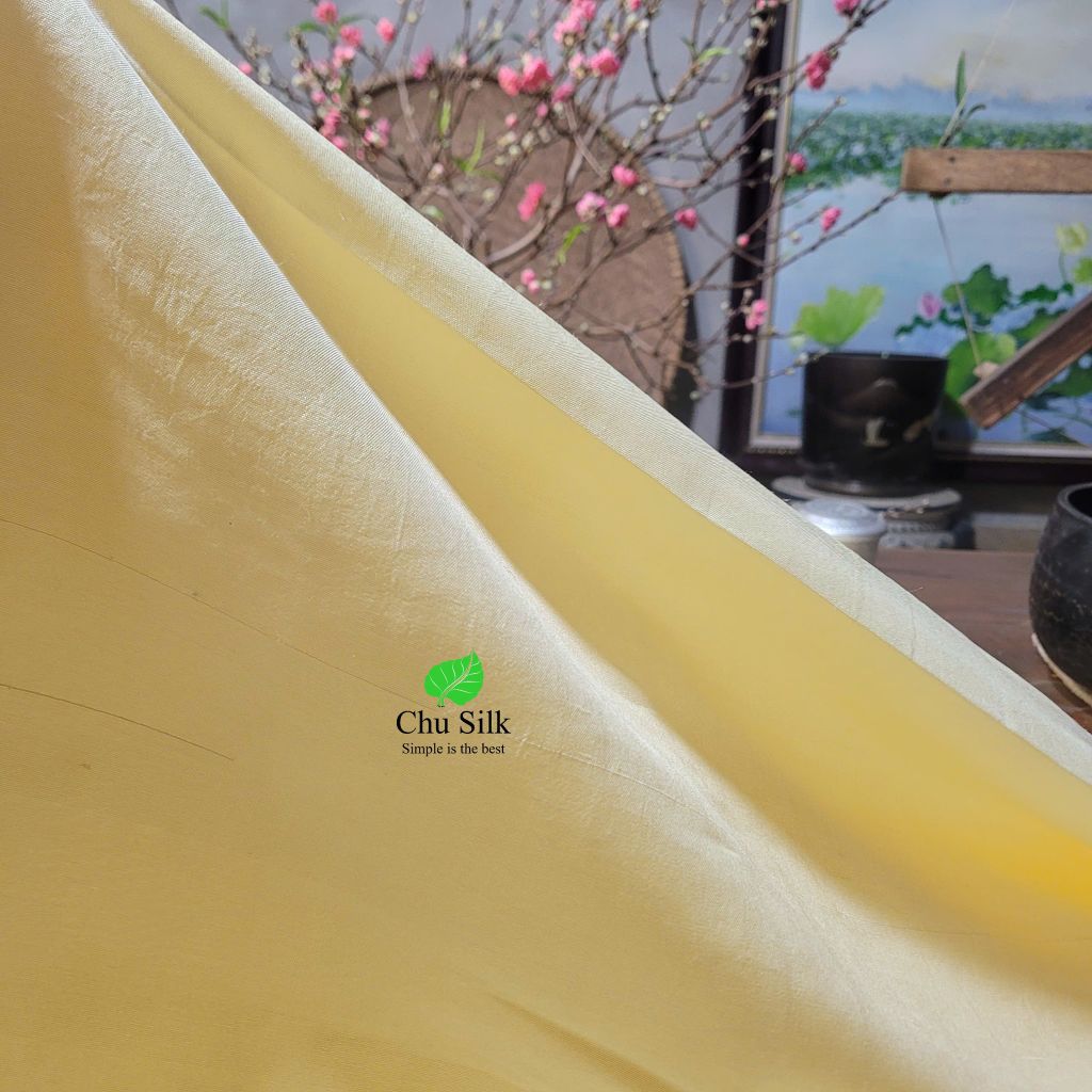 Vải tơ vàng nguyên bản