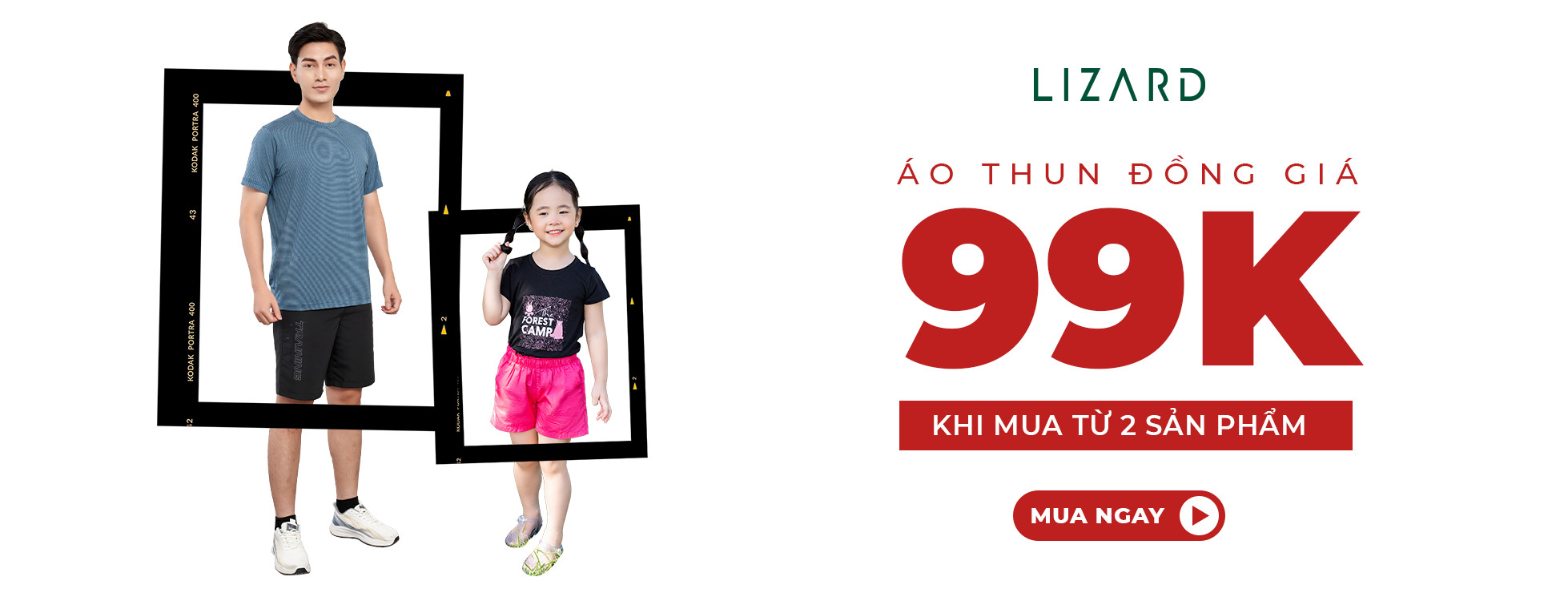 Áo thun đồng giá 99K