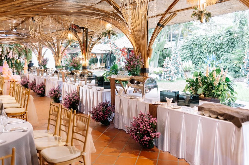 Decor tiệc thôi nôi cho bé tại Đông Hồ Eden