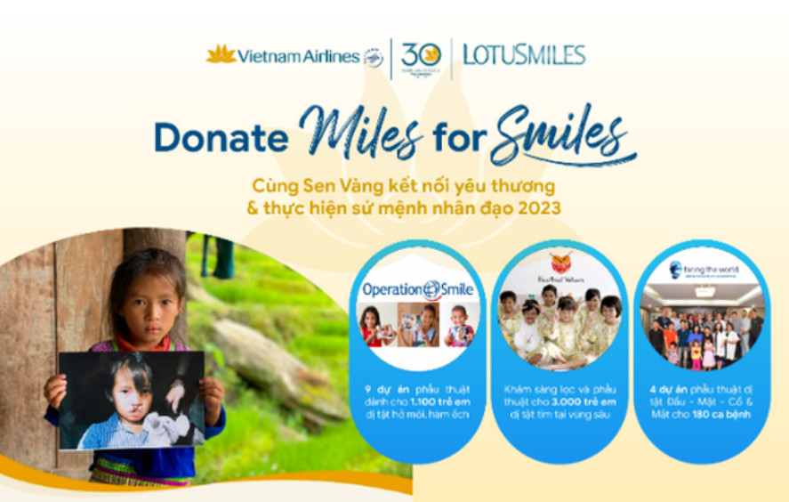 Chiến dịch Quyên góp dặm của Vietnam Airlines