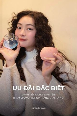 [HN] Ưu đãi đặc biệt dành riêng cho bạn mến tham gia Workshop tháng 4