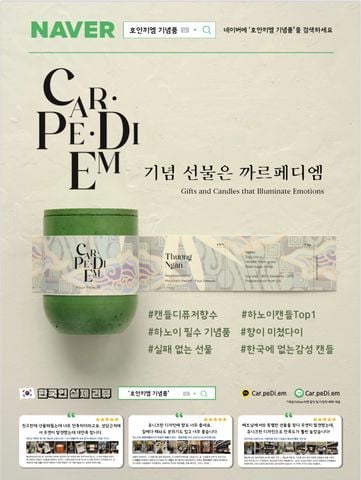 OUR PARTNER| Carpe Diem trên Naver & KakaoTalk dành cho khách hàng Hàn Quốc