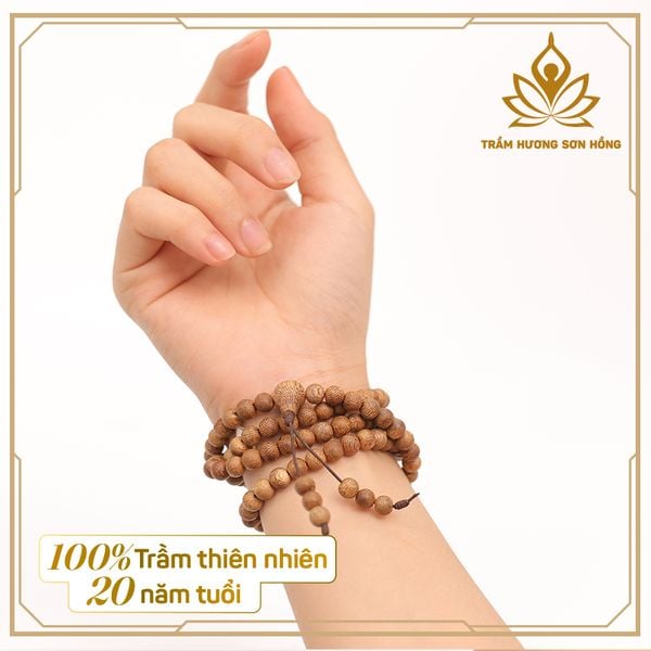 Cách đeo vòng Trầm hương 108 hạt đúng cách, hợp phong thuỷ