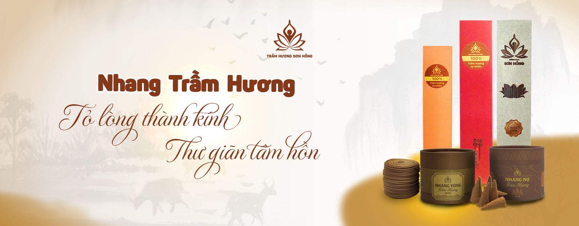 TRẦM HƯƠNG XÔNG ĐỐT