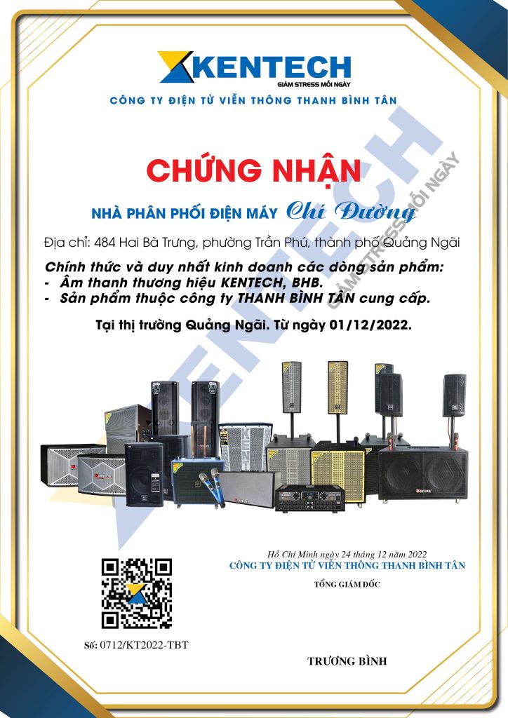 Ở QUẢNG NGÃI MUA HÀNG KENTECH CHÍNH HÃNG Ở ĐÂU?