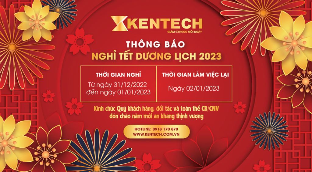 THÔNG BÁO LỊCH NGHỈ TẾT DƯƠNG LỊCH 2023