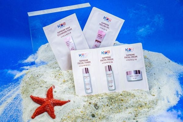 Bộ KOR SUPREME 5 STEP TRAVEL KIT - Hè nóng bỏng
