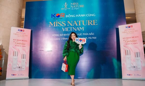 EVA.VN| KOR đồng hành cùng Miss Nature lan tỏa thông điệp tốt đẹp và tích cực về thiên nhiên, môi trường