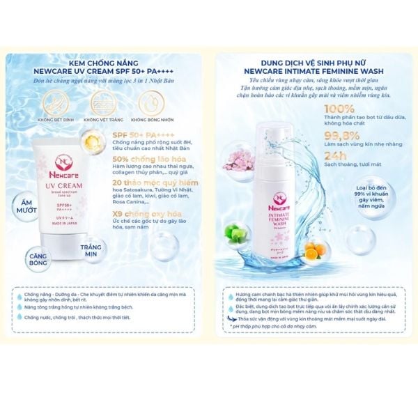 Dân Trí| Newcare - dòng sản phẩm dưỡng da từ nhau thai ngựa của Nhật Bản