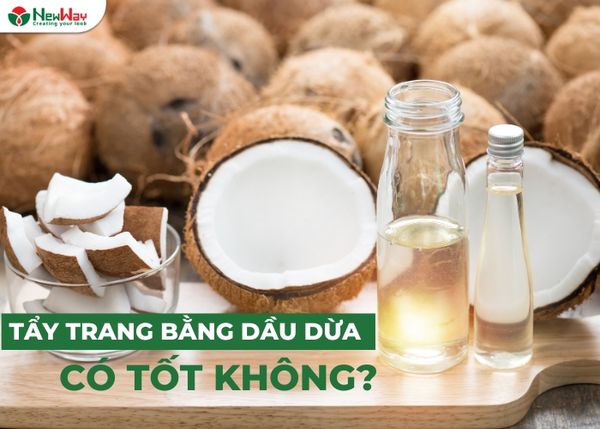 |Giải đáp| Tẩy trang bằng dầu dừa có tốt không?