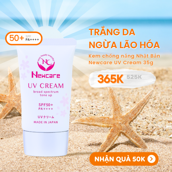 Kem chống nắng cho nam da dầu mụn Newcare UV Sunscreen