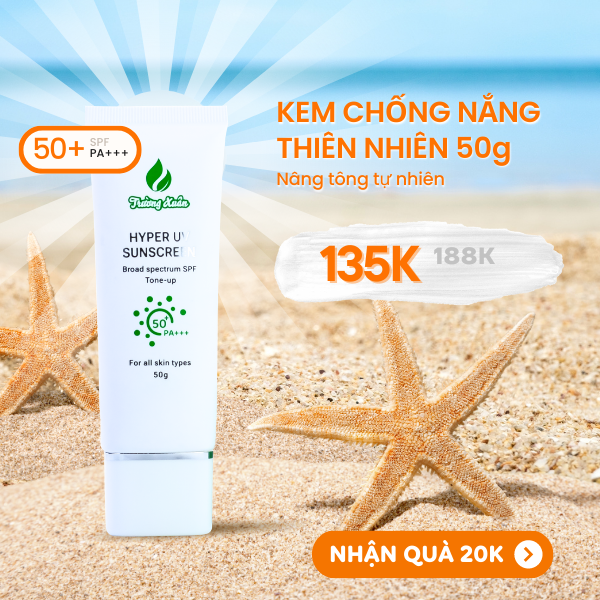 Kem chống nắng cho nam da dầu mụn Trường Xuân