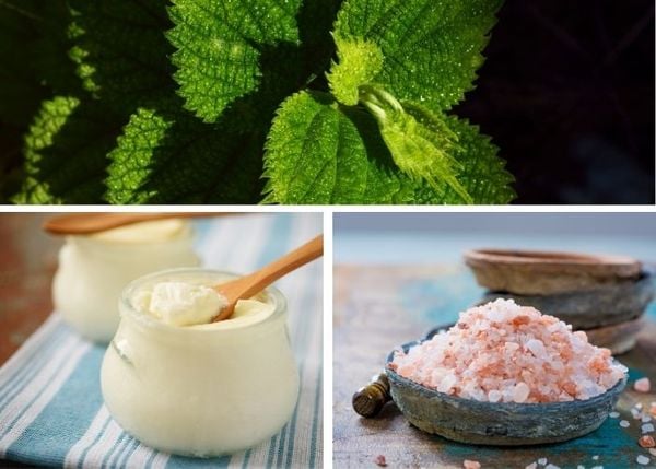 Mặt nạ tía tô, sữa chua mật ong