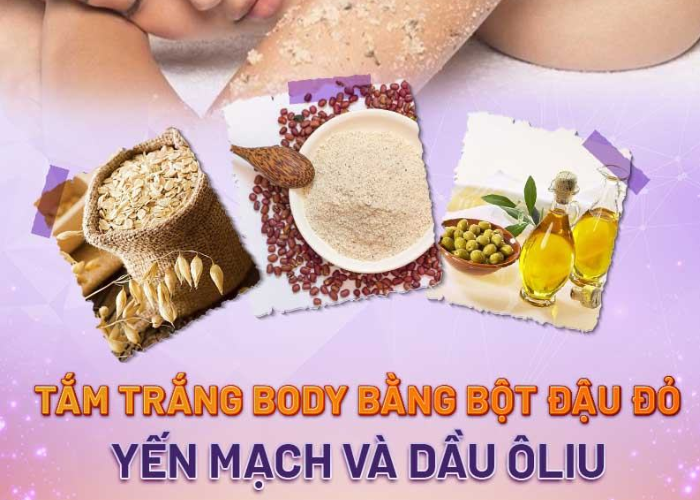 Tắm trắng bằng bột đậu đỏ có hiệu quả không?