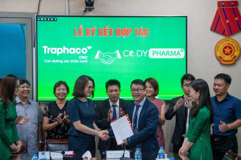 LỄ KÝ KẾT HỢP TÁC đầy ý nghĩa giữa Traphaco CNC và Công ty Cổ phần Dược phẩm Quốc tế CODY