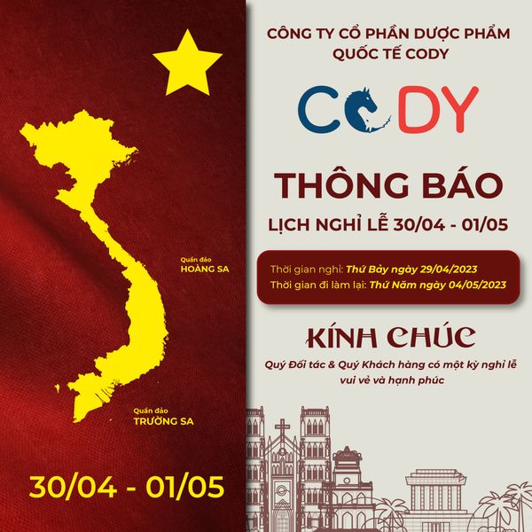 NGHỈ LỄ GIỖ TỔ HÙNG VƯƠNG VÀ 30/04 - 01/05