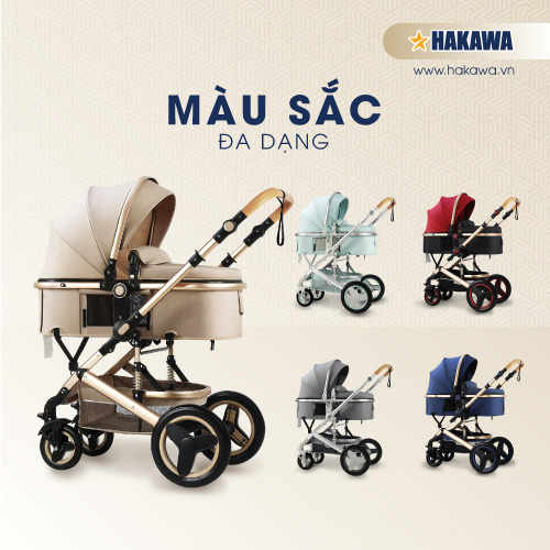 Màu xe đẩy cho bé giá rẻ