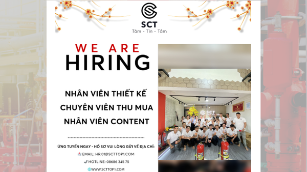 SCT HOLDING TUYỂN DỤNG