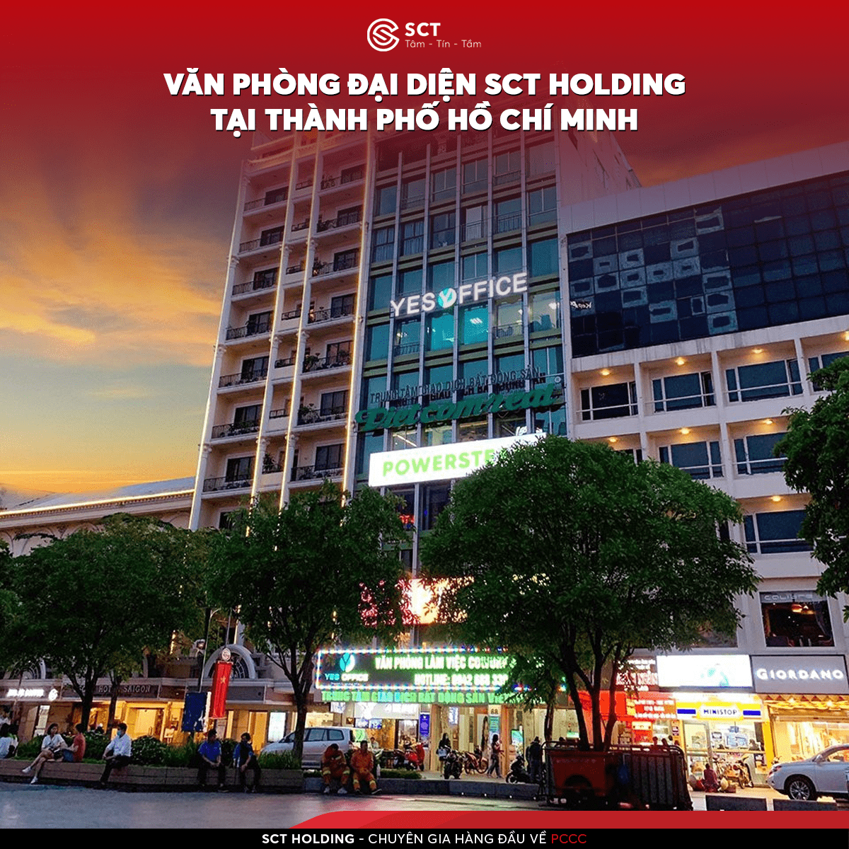 VĂN PHÒNG ĐẠI DIỆN SCT HOLDING – CÔNG TY TNHH ĐẦU TƯ SCT HOLDINGS