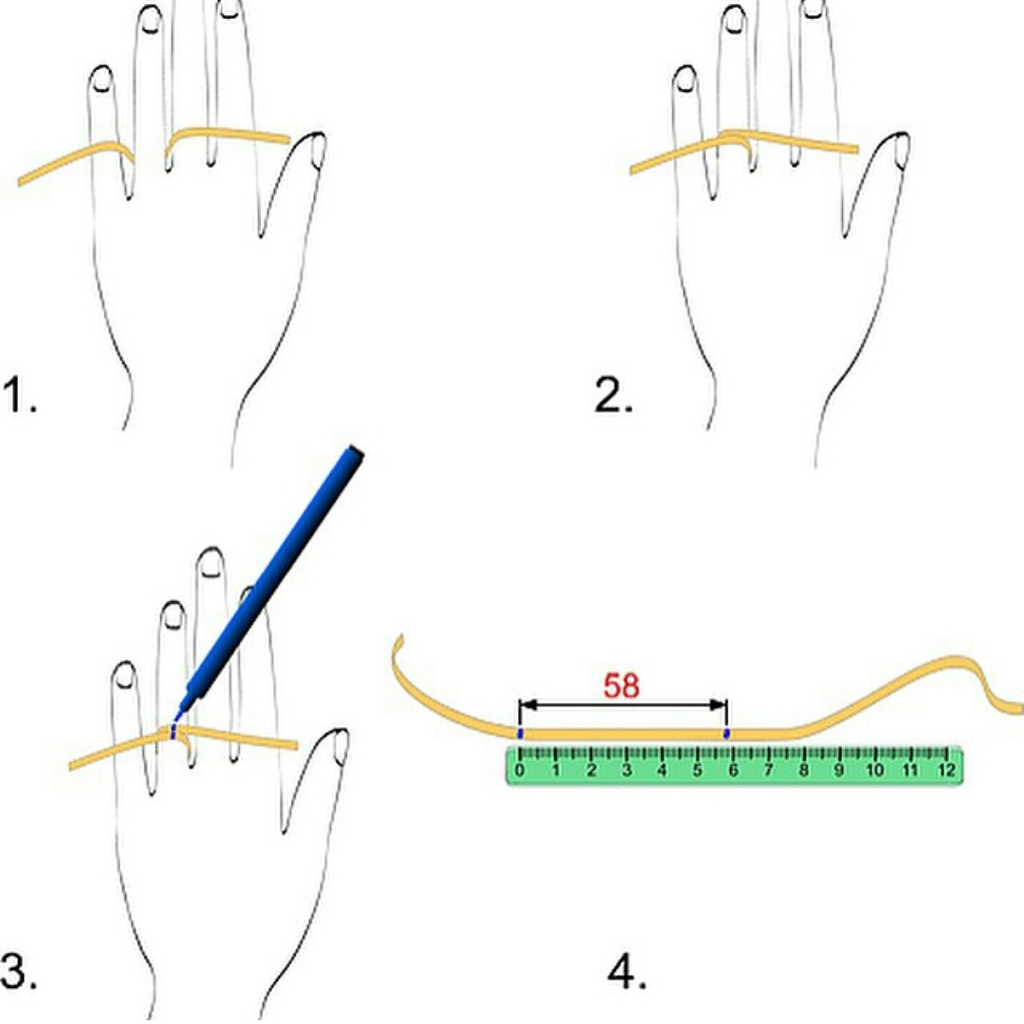 Hướng dẫn cách đo size nhẫn