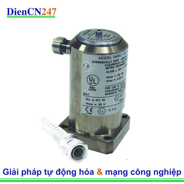 5485C-001-010 – Cảm Biến Vận Tốc Rung Metrix Vietnam
