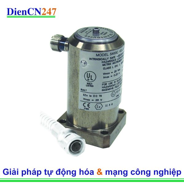 5485C-004 Metrix Vietnam – Cảm Biến Tốc Độ 375°C, 2-PIN Connector