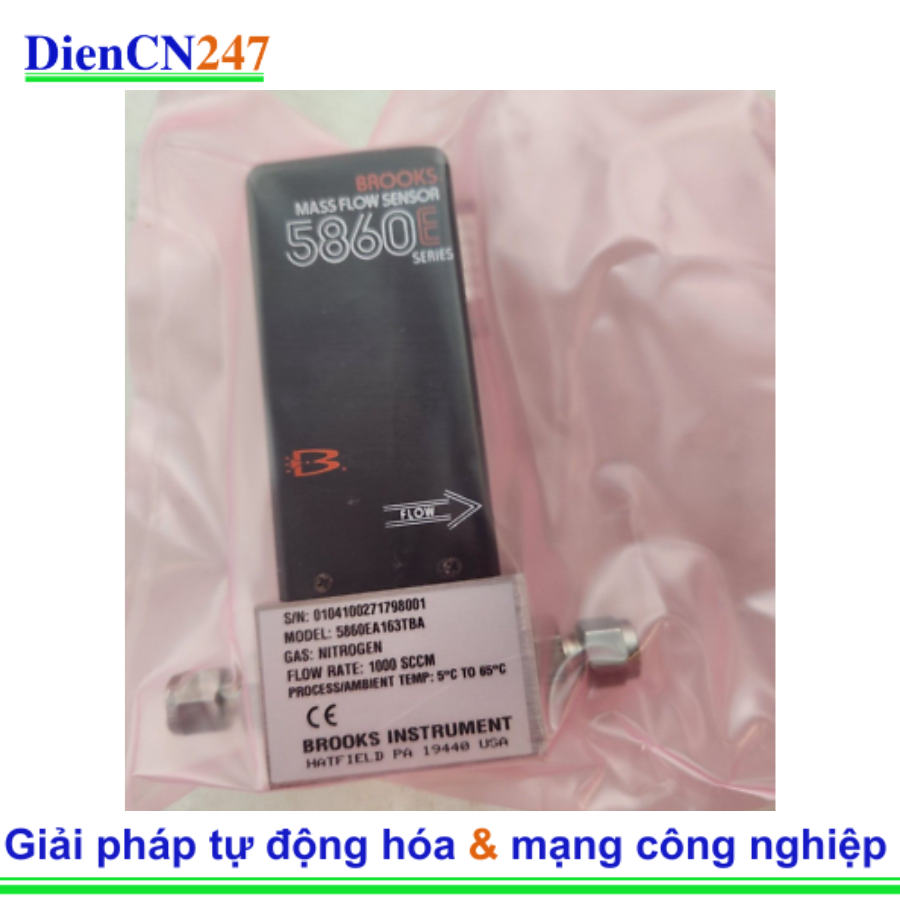 5860EA163TBA Brook Instrument Vietnam | Cảm biến lưu lượng khí