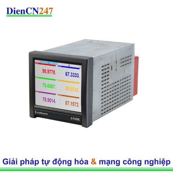 6100E – Bộ Ghi Dữ Liệu Không Giấy Eurotherm/Watlow Vietnam