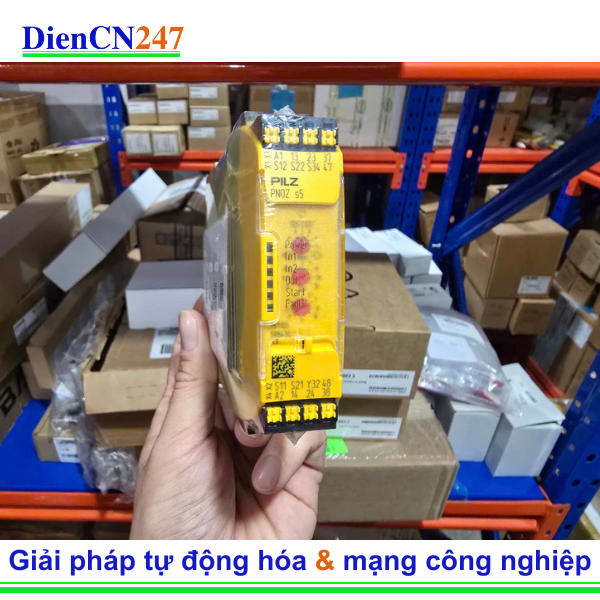 750105 Rơ-le An Toàn PNOZ s5 24VDC Pilz Việt Nam